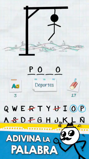 Ahorcado - Juegos sin internet screenshot