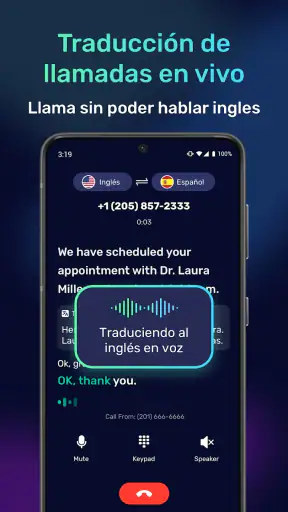 AI Phone:Traducción de Llamada screenshot