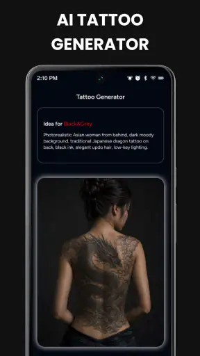 AI Tattoo Generator & Maker screenshot