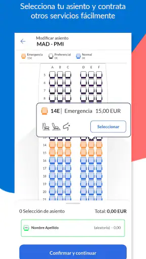 AirEuropa screenshot