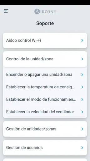 Airzone Aidoo screenshot