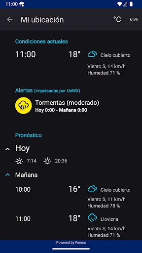 Alarma de Lluvia (Rain Alarm) screenshot