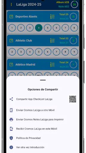 Album Cromos LaLiga Futbol 27 screenshot