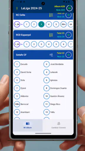 Album Cromos LaLiga Futbol 27 screenshot