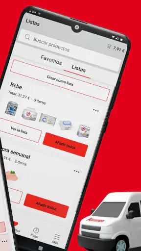 Alcampo Supermercado Online screenshot