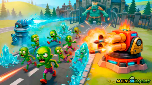 Aliens vs Zombies: Invasion screenshot