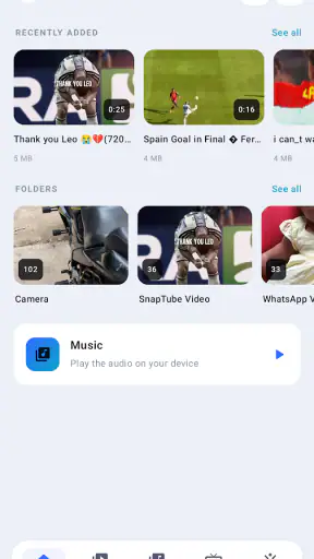 All Video Player - MNet Player screenshot