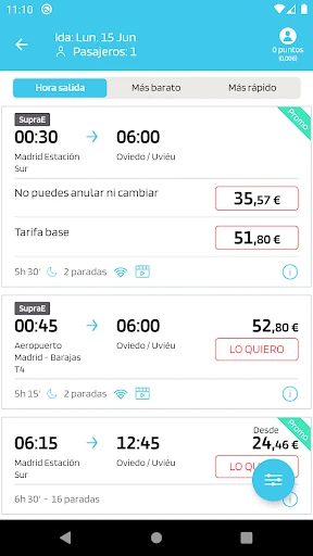Alsa: Compra billetes de bus screenshot