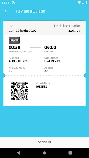 Alsa: Compra billetes de bus screenshot