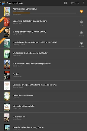Amazon Kindle screenshot