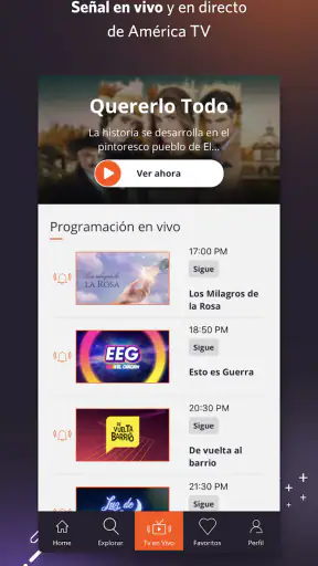 América tvGO Int. screenshot