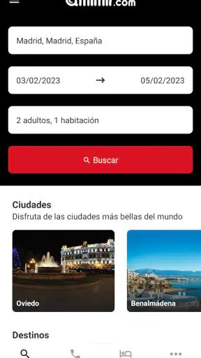 Amimir.com - Ofertas Hoteles screenshot