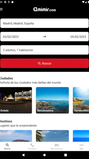 Amimir.com - Ofertas Hoteles screenshot