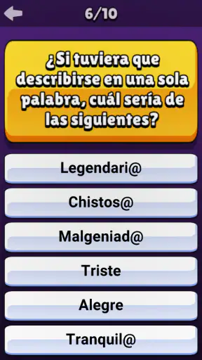 Analizame!  (Tests Divertidos) screenshot