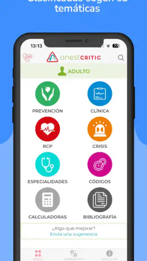 AnestCRITIC Crisis y Anestesia screenshot