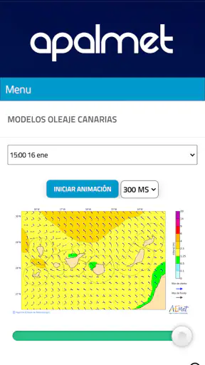 Apalmet - Meteorología Canaria screenshot