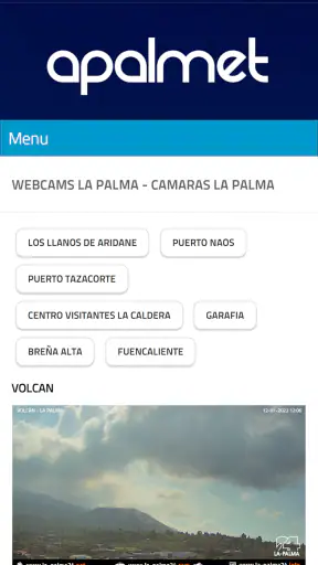 Apalmet - Meteorología Canaria screenshot