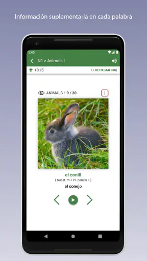Aprender Vocabulario Catalán screenshot