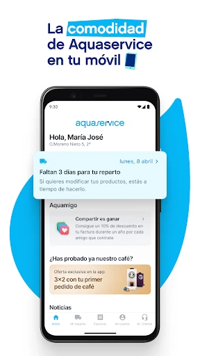 Aquaservice screenshot