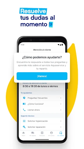 Aquaservice screenshot