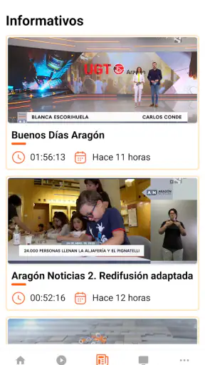 Aragón Play screenshot