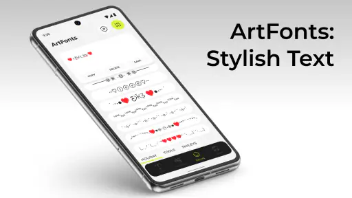 ArtFonts: Fuentes de Letras screenshot