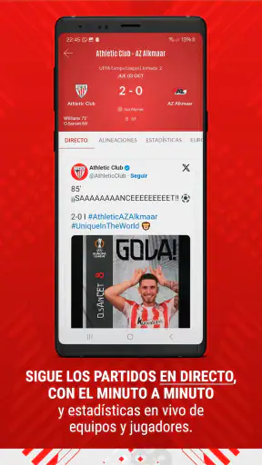 Athletic Club - app oficial screenshot