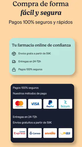Atida Mifarma Farmacia online screenshot