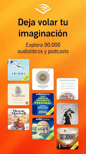 Audible: Audiolibros, podcasts screenshot