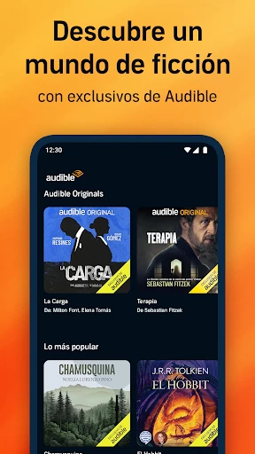 Audible: Audiolibros, podcasts screenshot