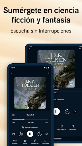 Audible: Audiolibros, podcasts screenshot