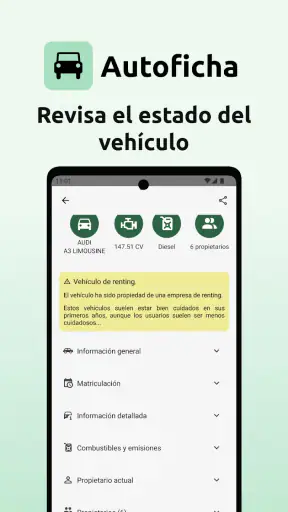 Autoficha - Informe DGT screenshot
