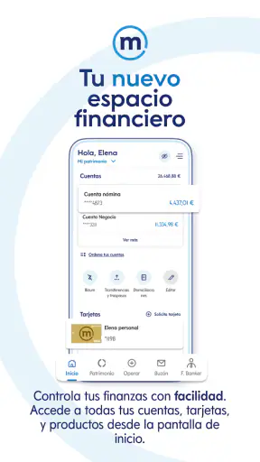 Banco Mediolanum España screenshot