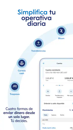 Banco Mediolanum España screenshot