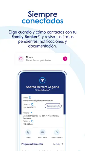 Banco Mediolanum España screenshot