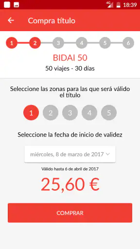 Barik NFC screenshot