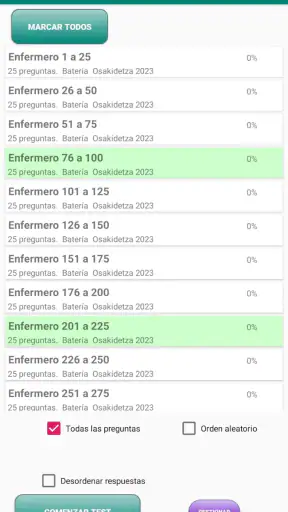 Batería Osakidetza screenshot