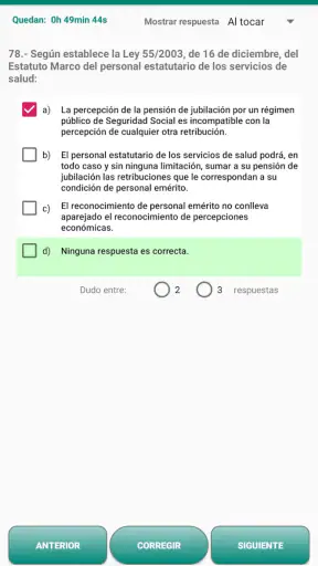 Batería Osakidetza screenshot