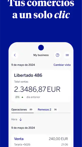 BBVA Empresas screenshot