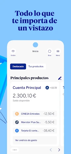 BBVA España | Banca Online screenshot