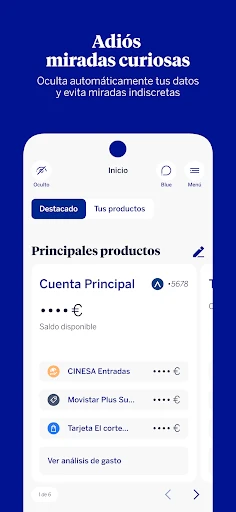 BBVA España | Banca Online screenshot
