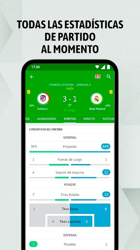 BeSoccer  Resultados de Fútbol screenshot