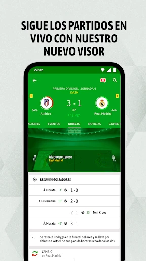 BeSoccer  Resultados de Fútbol screenshot