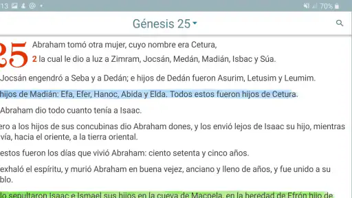 Biblia de Estudio Reina Valera screenshot