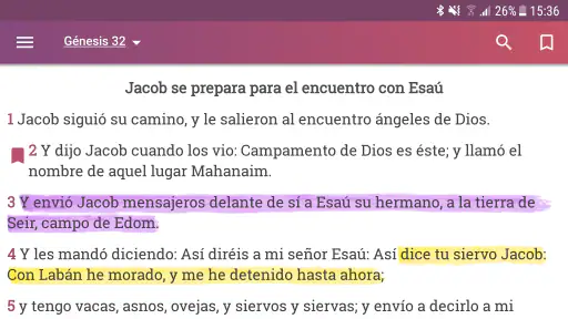 Biblia Reina Valera 1960 screenshot