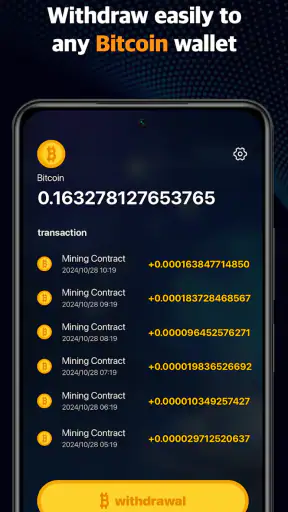 BitTycoon: minería de BTC screenshot