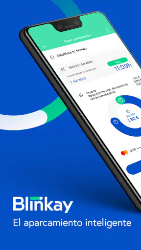 Blinkay: Smart parking app screenshot