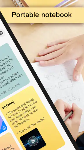 Bloc de notas, Notas, Cuaderno screenshot