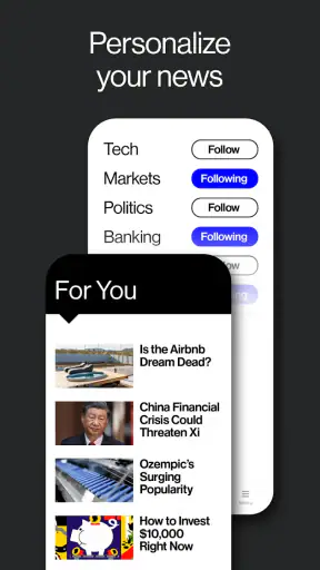 Bloomberg: Finance Market News screenshot