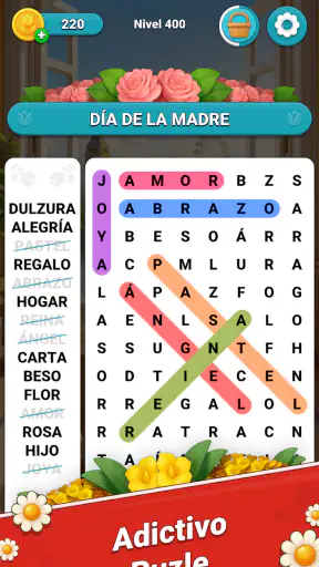 Blossom Word Search screenshot
